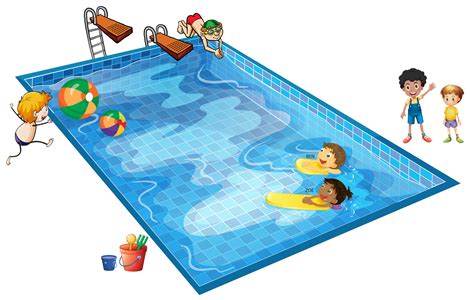 clip art pool